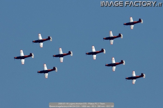 2005-07-16 Lugano Airshow 075 - Pilatus PC-7 Team